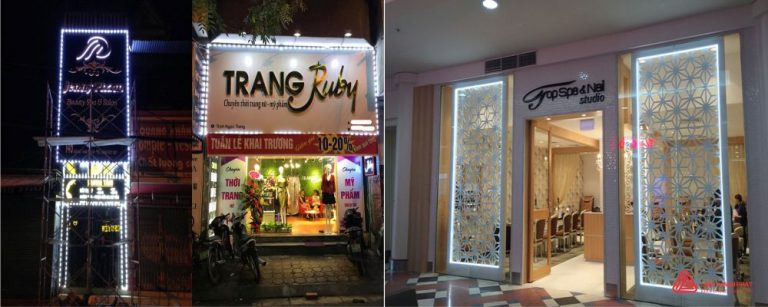 Làm biển hiệu đèn led